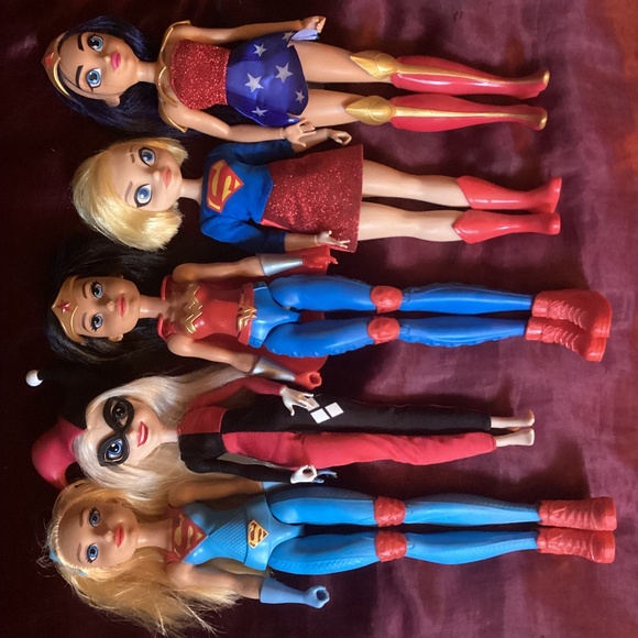 DC Comics Other - 5 DC dolls
